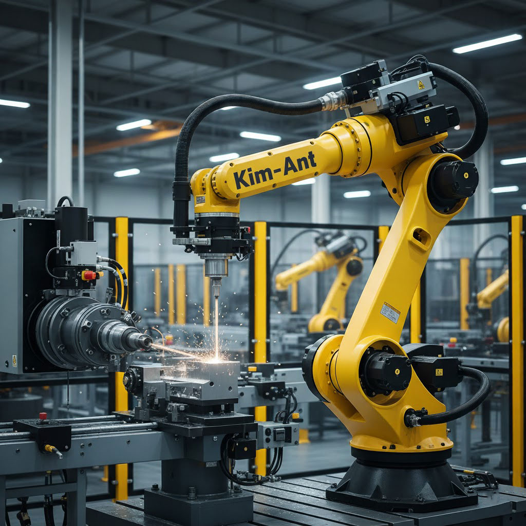 金蚂蚁精密机械智能制造车间